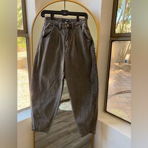 Distressed baggy pants